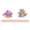 Same Toy Пазл Мозаика colourful designs (420 эл.), арт. 5993-4Ut