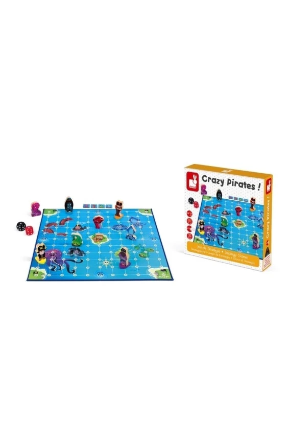 Игровой набор сумасшедшие пираты Janod, арт. J02740
