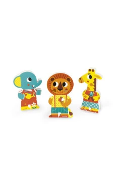 Janod Игровые магнитные фигурки - животные в зоопарке, арт. J08030