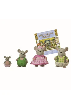Li'l Woodzeez Набор фигурок - семья мышей, арт. 6003M