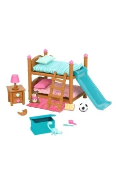 Li'l Woodzeez Игровой набор - двухъярусная кровать для детской комнаты, арт. 6169Z