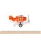 Same Toy Самолет металлический инерционный Aircraft (оранжевый), арт. SY8013AUt-1