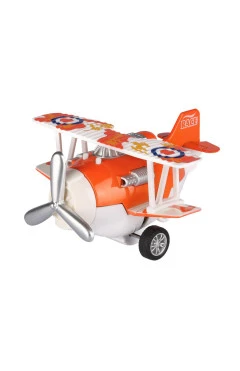 Same Toy Самолет металевий інерційний Aircraft (оранжевий), арт. SY8013AUt-1