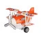 Same Toy Самолет металлический инерционный Aircraft (оранжевый), арт. SY8013AUt-1
