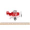 Same Toy Самолет металлический инерционный Aircraft (красный), арт. SY8013AUt-3