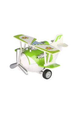 Same Toy металевий інерційний літак Aircraft зі світлом і музикою зелений, арт. SY8012Ut-4