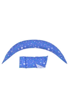 Nuvita Подушка для беременных 10 в 1 DreamWizard синяя, арт. NV7100BLUE