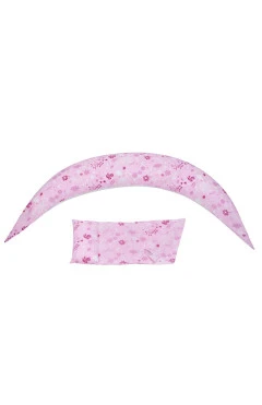 Nuvita подушка для беременных 10 в 1 DreamWizard розовая, арт. NV7100PINK