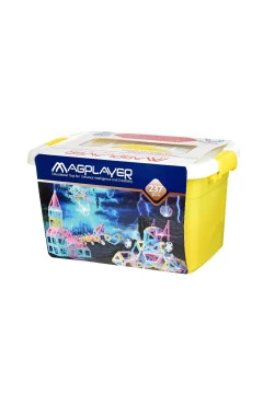 MagPlayer Конструктор магнітний набір бокс 237 ел. (MPT2-237)