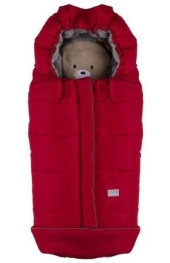 Зимний конверт Nuvita 9605 CUCCIOLI JUNIOR (красный/мишка/серый), арт. NV9605CUCCIOLOJRRED