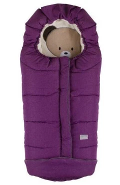 Зимовий конверт Nuvita 9605 CUCCIOLI JUNIOR (сиреневий/ведмедик/бежевий), арт. NV9605CUCCIOLOJRMELLIL