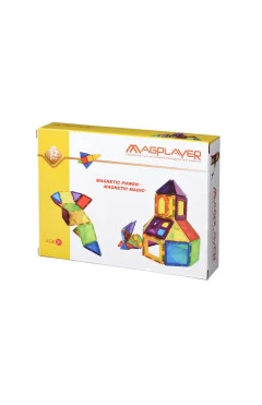 MagPlayer Конструктор магнитные плитки 32 эл. (MPL-32)