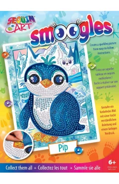 Sequin Art набор для творчества smoogles пингвин, арт. SA1817