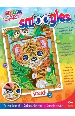 Sequin Art набір для творчості SMOOGLES тигр, арт. SA1815