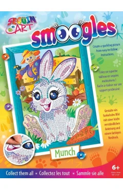 Sequin Art набор для творчества SMOOGLES зайчик, арт. SA1814