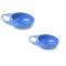 Nuvita тарілка для годування Easy Eating (2шт. глибока) [NV8431blue]