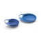 Nuvita тарелка для кормления Easy Eating (2 шт. глубокая и мелкая) [NV8461blue]