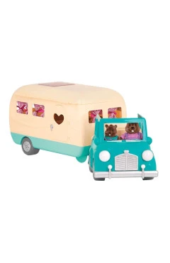 Li`l Woodzeez Игровой набор - кемпер голубой, арт. 6486Z