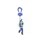 Fortnite Фигурка-брелок Figure Hanger Teknique s1, арт. FNZ0010