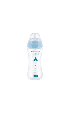 Nuvita Детская бутылочка Mimic Collection (330 мл)[NV6051AZZURO]
