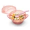 Nuvita Набор для кормления дорожный cool 6м+ NV1421COOLPINK