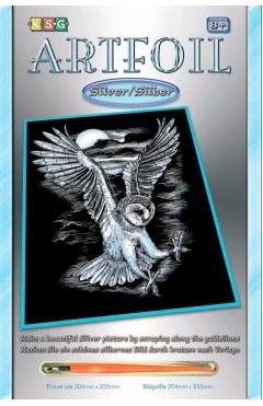 Sequin Art Набор для творчества ARTFOIL SILVER Сипуха
