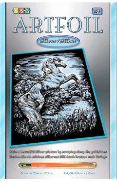 Sequin Art Набор для творчества ARTFOIL SILVER Жеребец