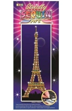 Набор для творчества Sequin Art Strictly эйфелева башня 16*49 см, арт. SA1405