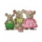 Li'l Woodzeez набор фигурок - семья мышей, арт. 6003Z