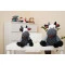 Same Toy Корова/Бык (черно-белый) 30см