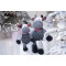 Same Toy Корова/Бык (черно-белый) 24см