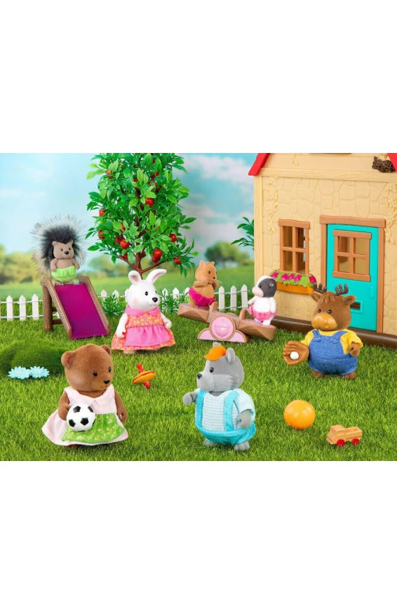 Li'l Woodzeez Ігровий набір - клас і ігровий майданчик, арт. 6124Z