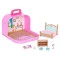 Li`l Woodzeez кейс фіолетовий з аксесуарами, арт. WZ6598Z