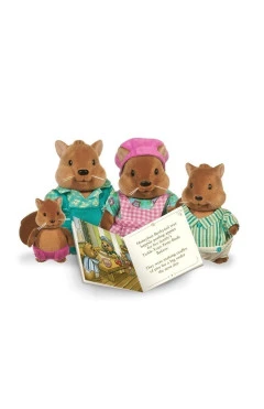 Li`l Woodzeez Набор фигурок - семья белок, арт. 6008Z