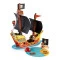 Janod Игровой набор - пиратский корабль 3D, арт. J08579