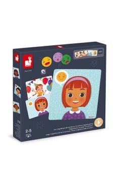 Janod магнитная игра - эмоции, арт. J08038