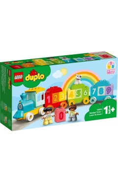LEGO Конструктор DUPLO поезд с цифрами учимся считать 10954