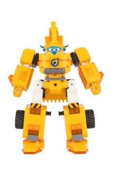 Super Wings Конструктор-трансформер Small Blocks 2-в-1 Донни Donnie, арт. EU385007
