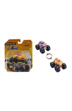 Flip Cars Машинка-трансформер 2 в 1 Монстр-трак горилла, арт. EU463875A-04