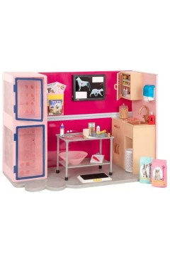 Our Generation Игровой набор Ветеринарная клиника розовый BD35140Z