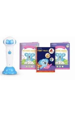 Smart Koala Набор интерактивных книг 200 первых слов (1,2), сказки, арт. SKB23BWFT