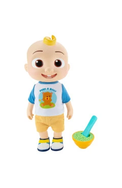 CoComelon Интерактивная игрушка Deluxe Interactive JJ Doll Джей Джей со звуком, арт. CMW0058