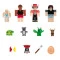 Roblox коллекционная фигурка Jazwares Multipack Adopt Me Backyard BBQ W7, арт. ROG0190