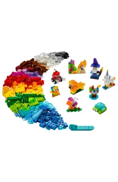 LEGO Конструктор Classic Прозрачные кубики 11013