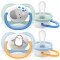 Avent Пустышка ортодонтическая Ultra Air Animal для мальчиков 0-6 мес 2 шт SCF080/05