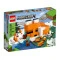 LEGO Конструктор Minecraft лисья хижина 21178