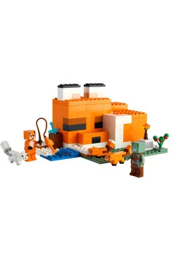 LEGO Конструктор Minecraft лисья хижина 21178