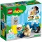 LEGO Конструктор DUPLO Town Поліцейський мотоцикл 10967