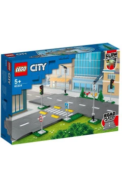 LEGO Конструктор City Town Перекрёсток 60304