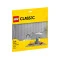 LEGO Конструктор Classic серая базовая пластина 11024